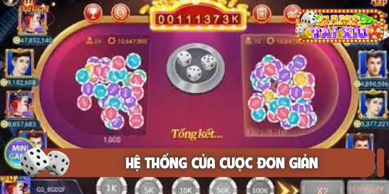Hệ thống cửa cược đơn giản